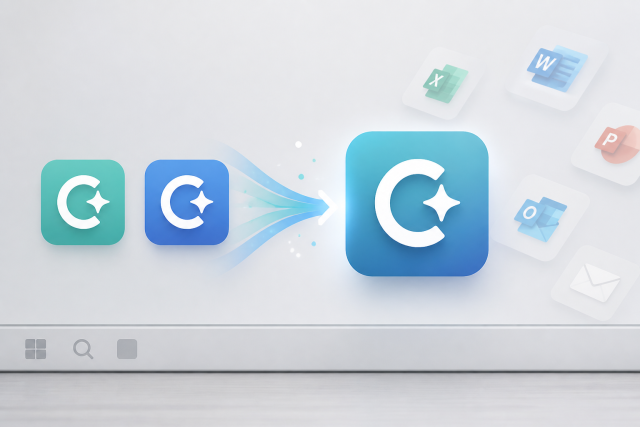 Two Copilot apps merging into one