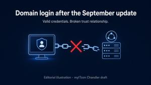 September Windows updates and domain login issue