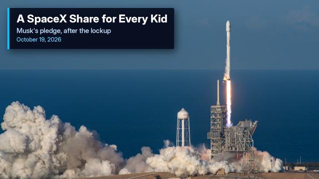 SpaceX Falcon 9 rocket lifting off from Kennedy Space Center with the Atlantic Ocean behind it.